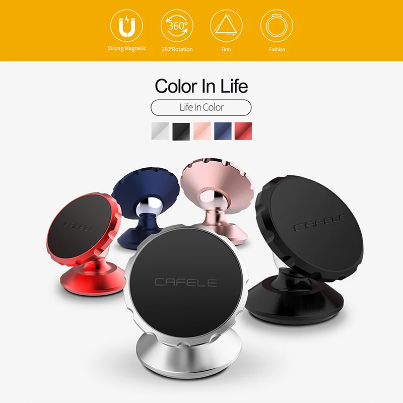 CAFELE Car Phone Holder Magnetic smartphone stand telephone GPS stand for phone Car Holder Stand soporte flexible movil