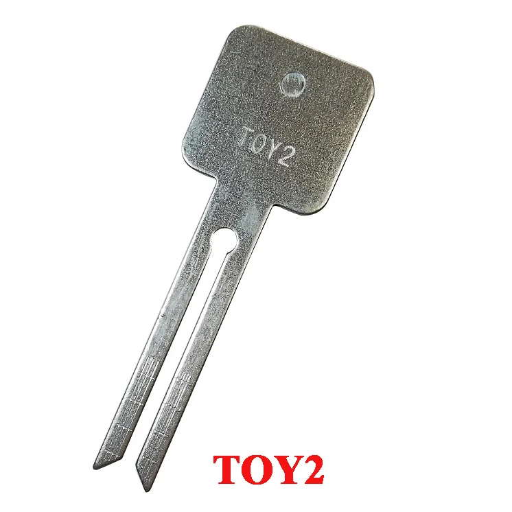 TOY2 lishi 2in1 весы накладка на кнопку выгравированный линейный режа зубы Заготовка