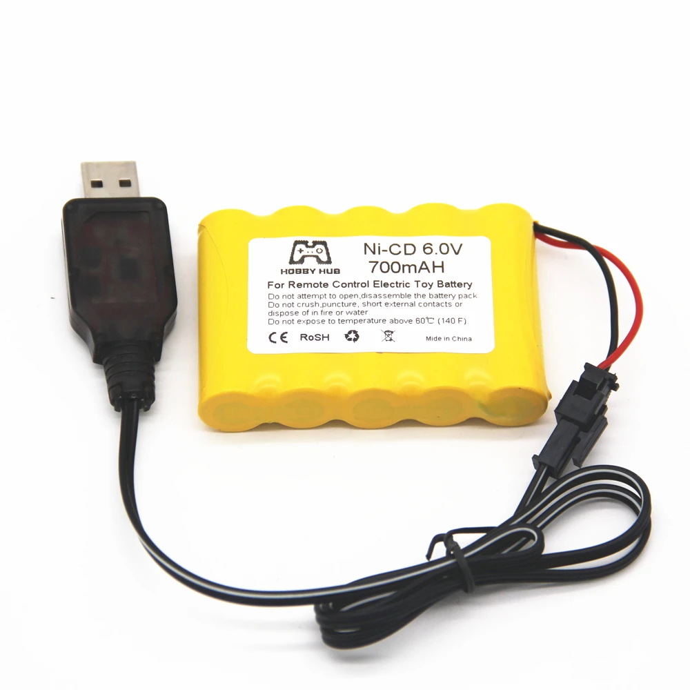 NI-CD 6,0 V 700mAH батарея несколько разъемов перезаряжаемая батарея для радиоуправляемой машины корабль игрушечный инструмент модель 6,0 v aa nicd 700 mah батарея
