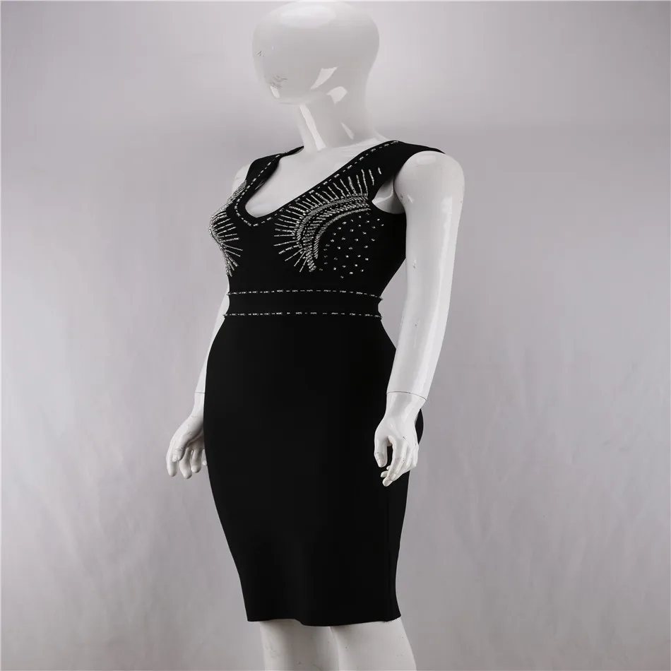 Женское пляжное платье-макси CIEMIILI вечернее платье в горошек без рукавов длиной