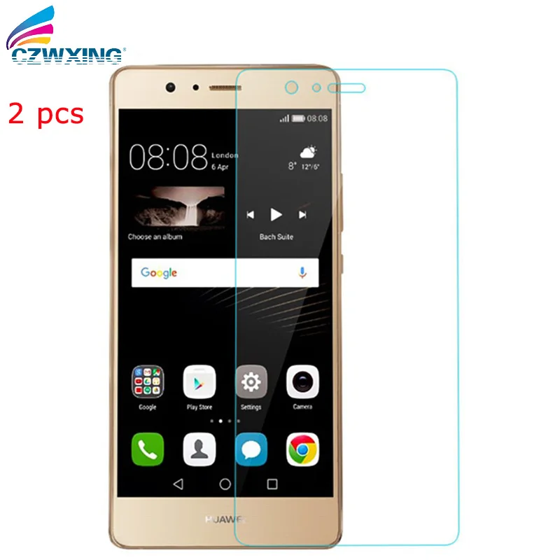 2 шт. Экран Защитная пленка для Huawei P9 Lite c закаленным стеклом P9Lite 2016 защитное
