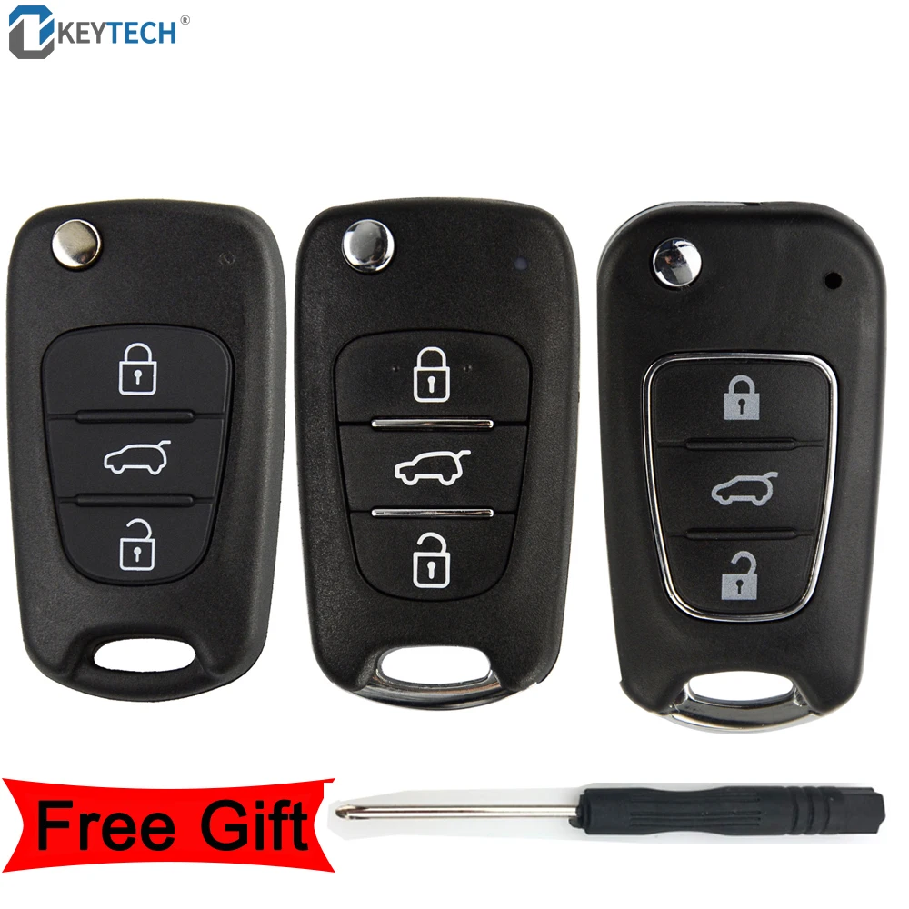 OkeyTech новая модель откидной Складной Корпус автомобильного ключа дистанционного