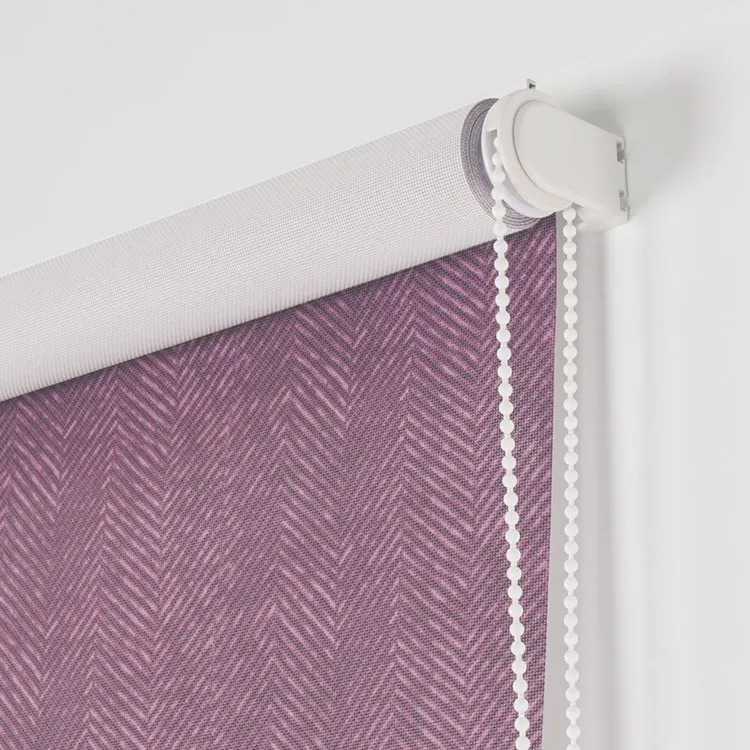 Новогодняя Солнцезащитная ткань с цифровой печатью Fish Bone прозрачные