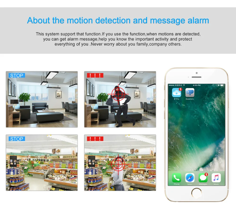MISECU 8CH 960 P WI FI Системы 8 шт. 1.3mp ip массив светодио дный Камера аудио запись Plug & play