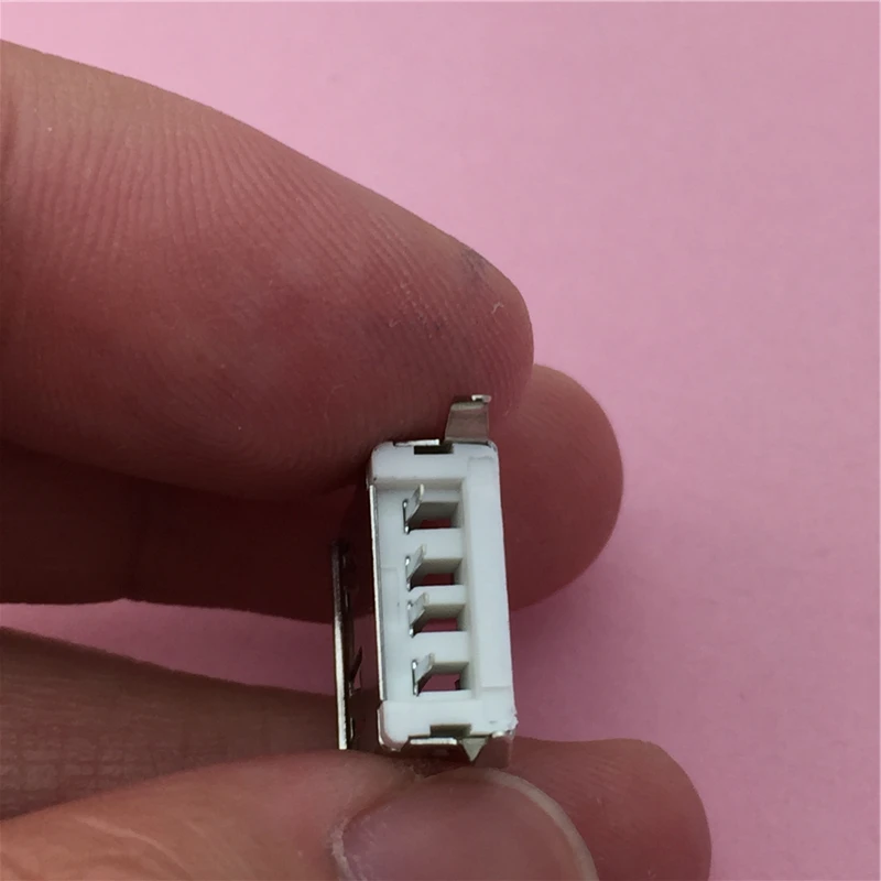 10 шт./лот USB 2 0 4 контактный разъем типа A гнездовой G55 изогнутая стопа для передачи