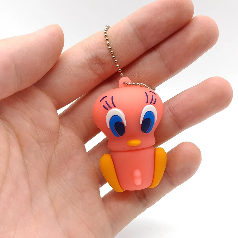 Usb флеш-накопитель Daffy duck 64 ГБ 32 16 8 4 Гб прекрасная подарочная карта памяти Флеш