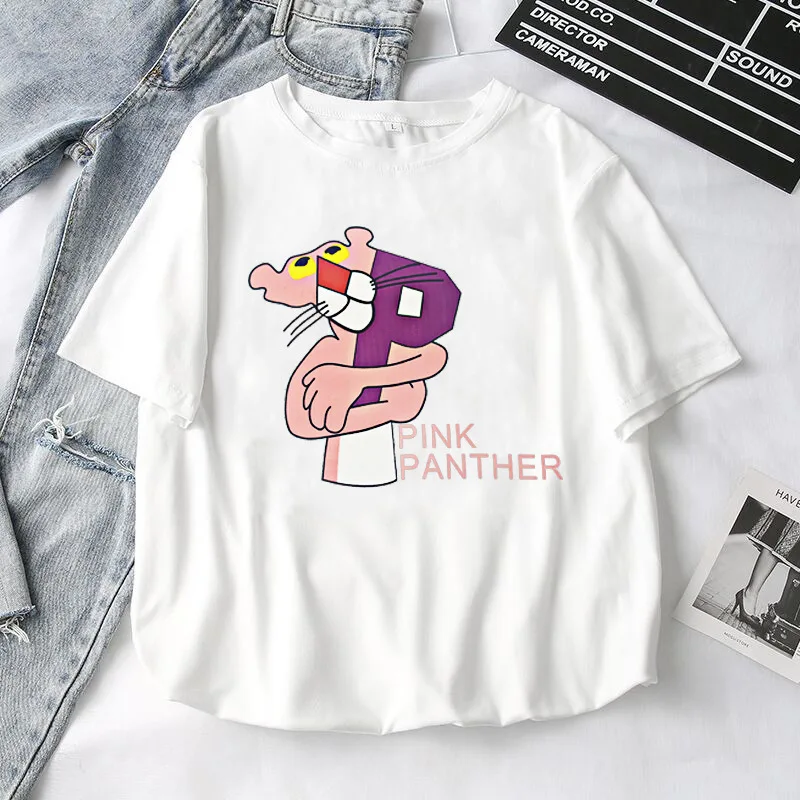 336 White T-Shirt Женские футболки, лето, новые милые топы с принтом животных для девочек, женская футболка, белая футболка с коротким рукавом для девушек, повседневный Топ - Цвет: 336 White T-Shirt