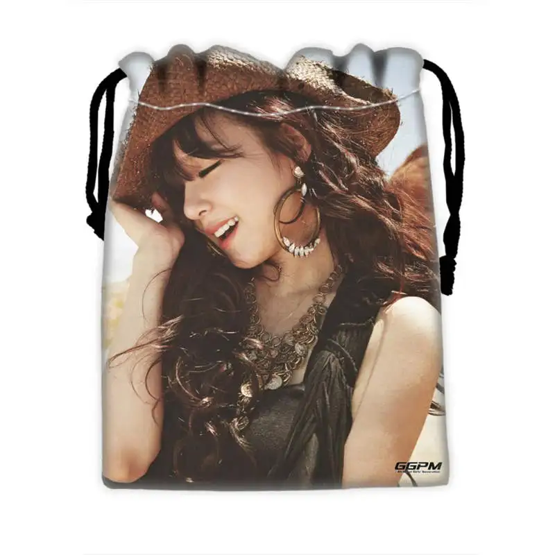 LUQI Пользовательские Девочек Поколения drawstring сумки для мобильных телефонов