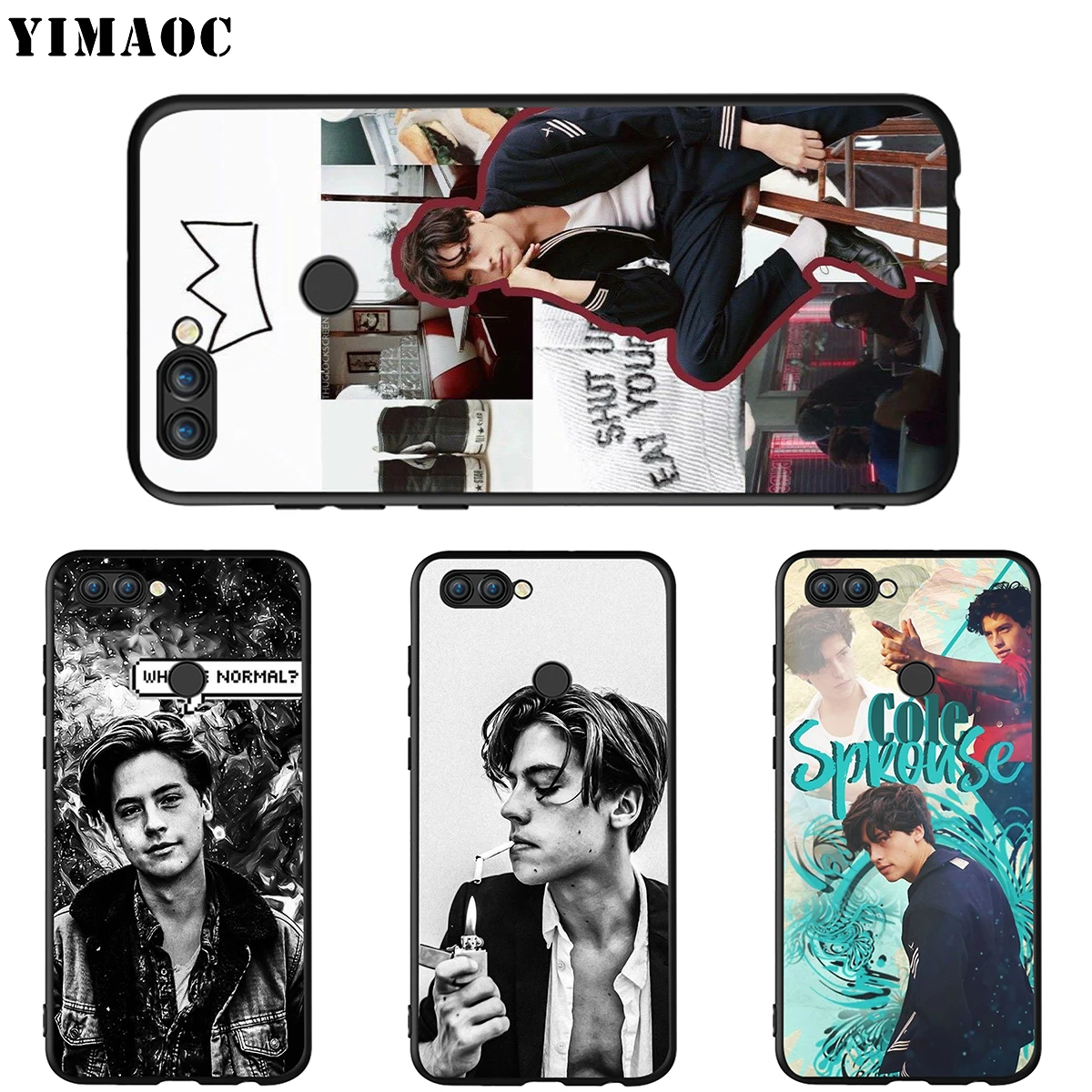 Силиконовый чехол YIMAOC Cole Sprouse для Huawei Honor Mate P smart Y7 Y9 8C 30 20 10 8x Nova 3i 3 Lite Pro Prime 2018
