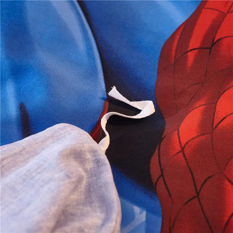 Комплект постельного белья с изображением Человека-паука 3-5 шт. | Дом и сад