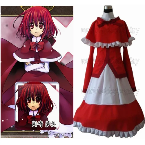 Бесплатная доставка Косплей Костюм Touhou Project Yumemi Okazaki на заказ для Хэллоуина и