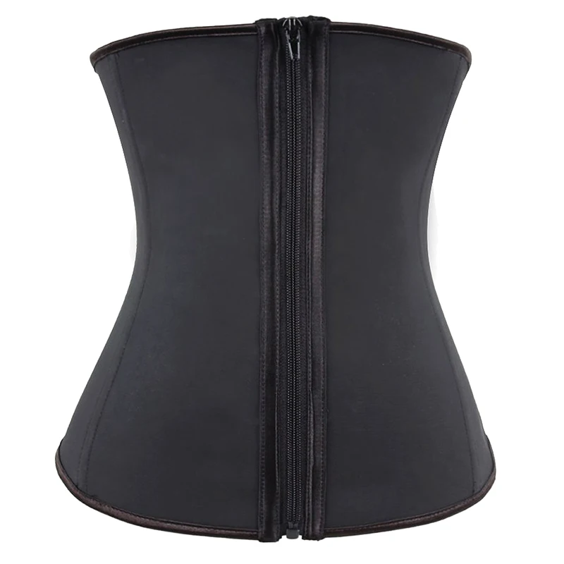Утягивающий корсет с крючками и молнией из латекса|corset panties|women shieldcorset camisole |