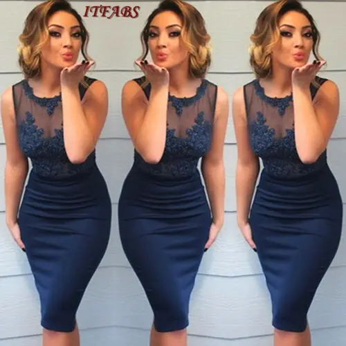 Женское платье без рукавов кружевной облегающий сарафан в обтяжку|Женские