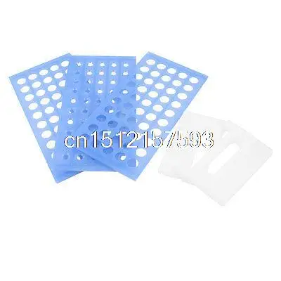 

Laboratory Lab Blue Plastic 50 Socket 13mm Diameter Test Tube Stand Holder