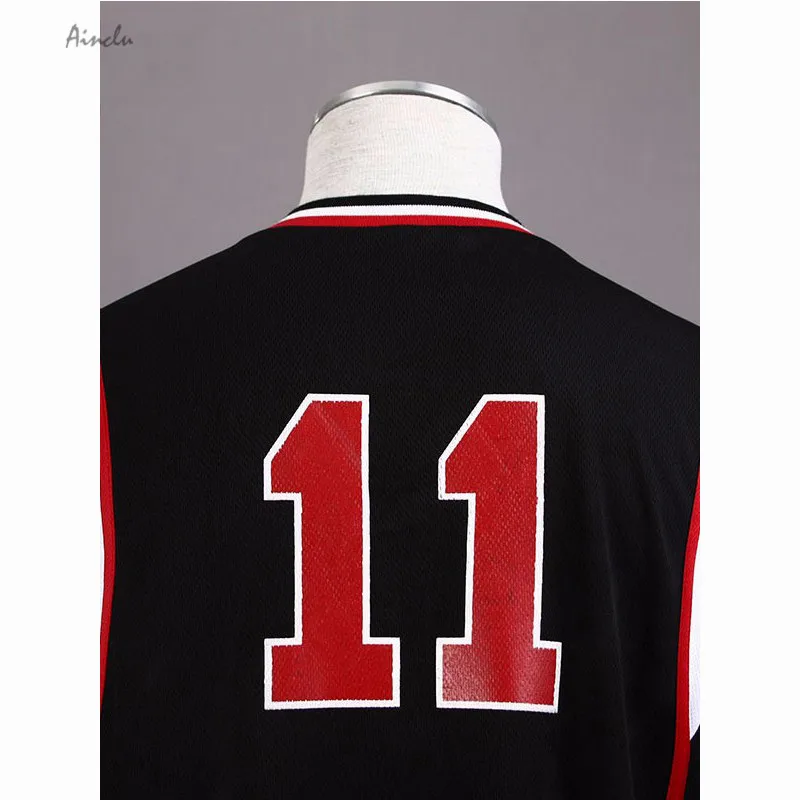 Ainclu Бесплатная доставка Униформа Kuroko no Basket Tetsuya No.11 Мужская баскетбольная майка