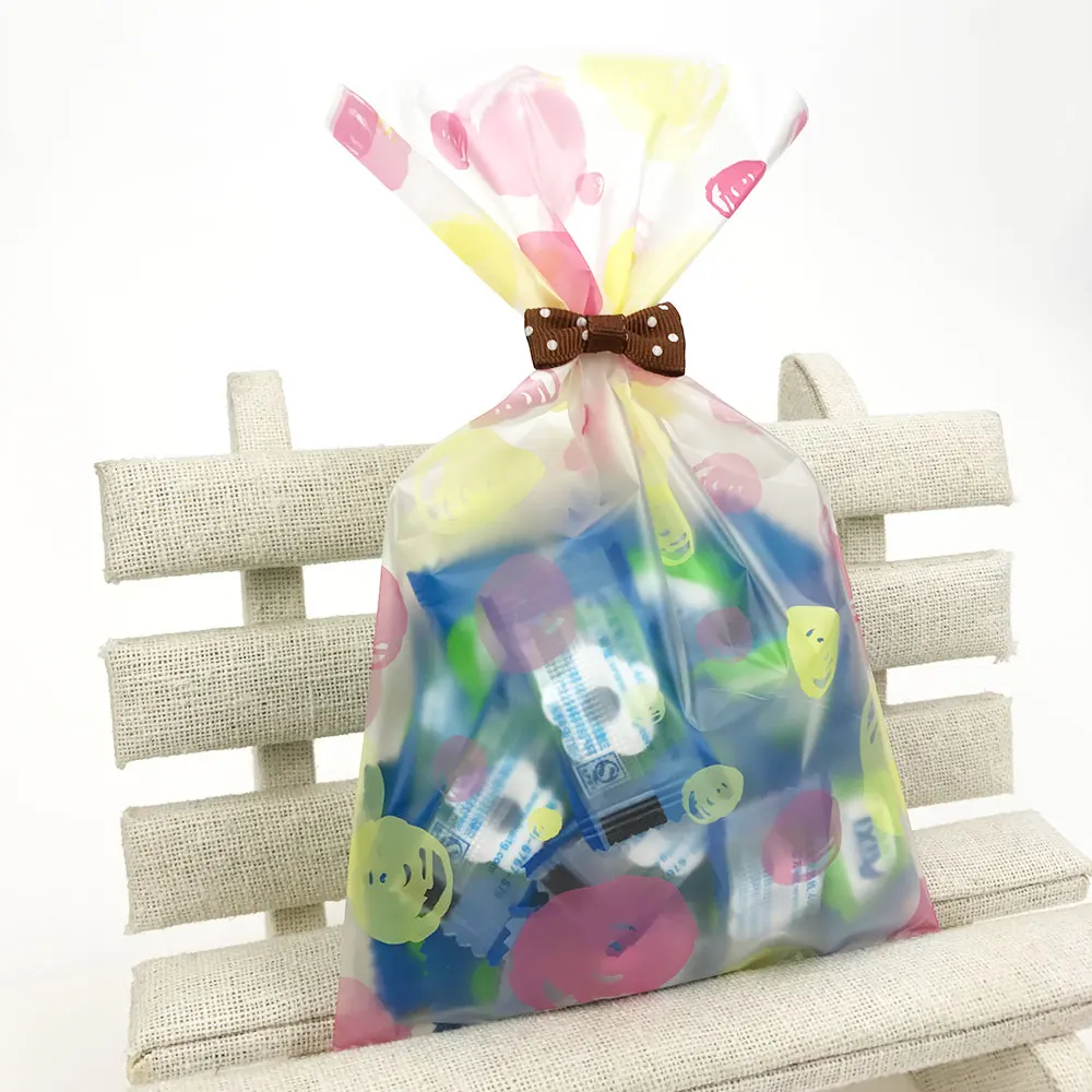 100 шт. подарочные пакеты в горошек для пищевых продуктов свадебвечерние тортов