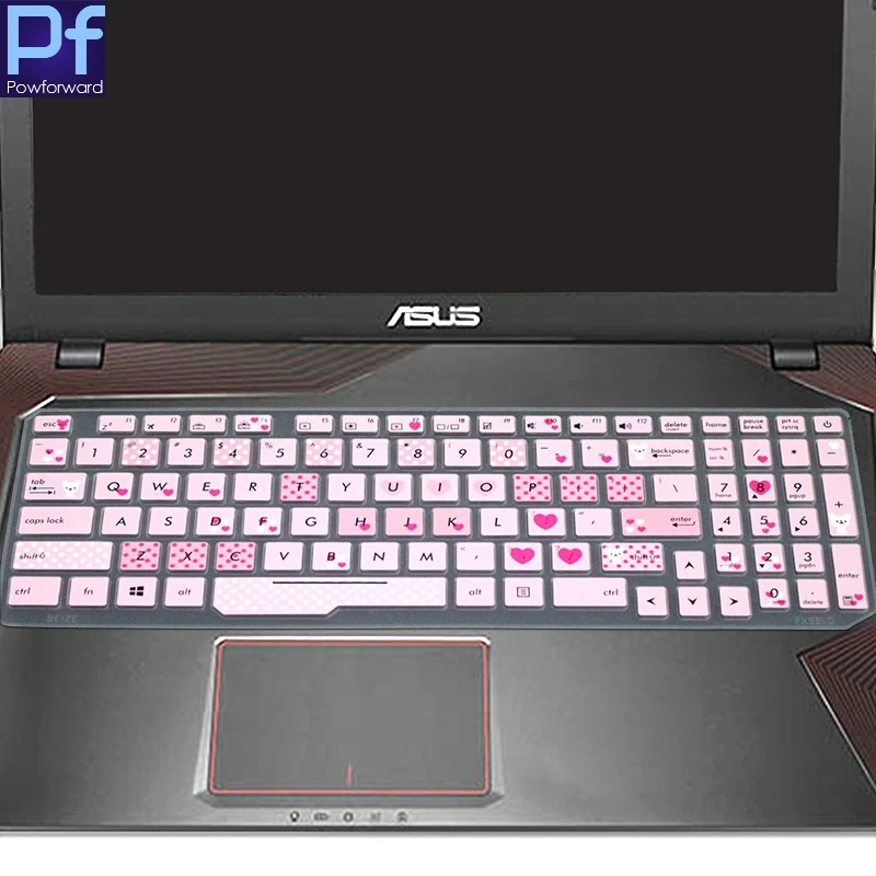 Защитная крышка для клавиатуры ноутбука 15 17 дюймов Asus ROG Strix ZX53VW GL553 GL553VD GL553VE 3