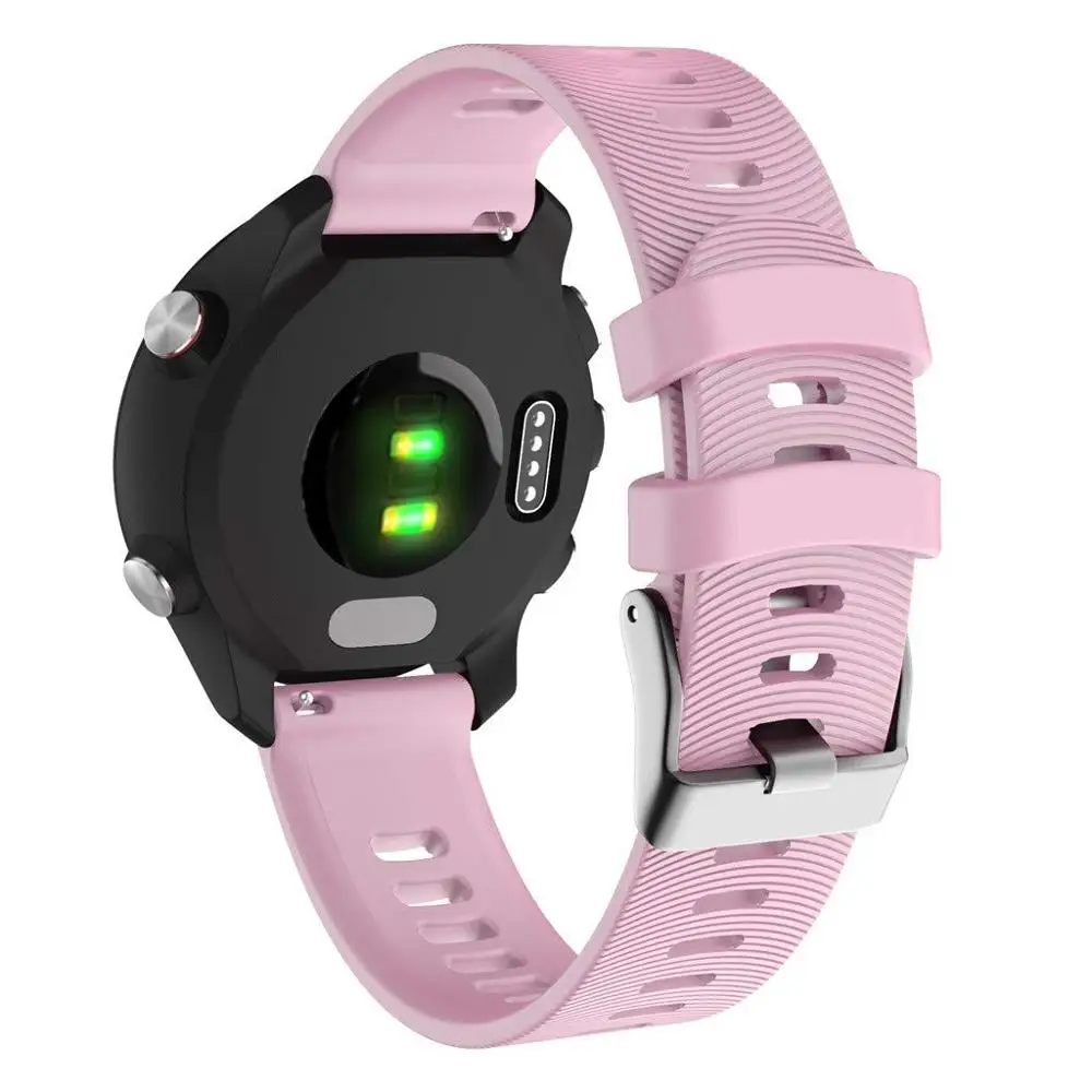 Ремешок сменный силиконовый для garmin vivoactive3 music ticwatch 2/ E /C2 huawei watch 2 samsung galaxy 42 мм |