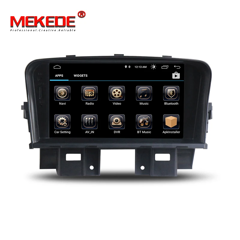 MEKEDE HD Автомобильный Радио Мультимедиа Видео плеер навигация gps Android 8,1 для Chevrolet CRUZE аксессуары седан dvd 2011