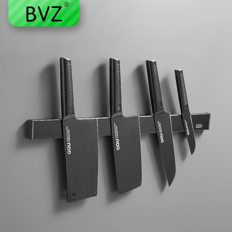 Магнитный держатель для ножей из нержавеющей стали BVZ настенный стойка