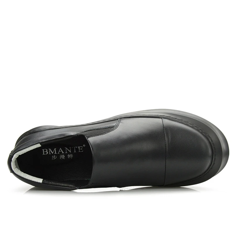 Famous designer brand real leather thick soles platform white casual footwear Chaussure Male flatform cheap plateau shoe for men | Обувь