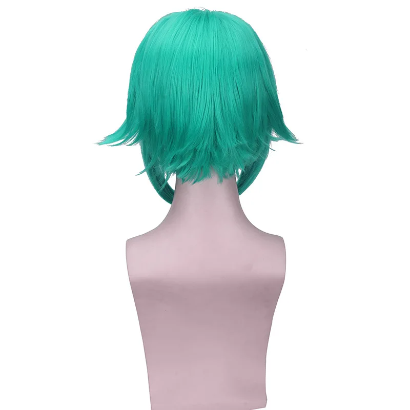 Косплей-костюм Land of the lglitous Phosphophyllite с коротким зеленым париком синтетические
