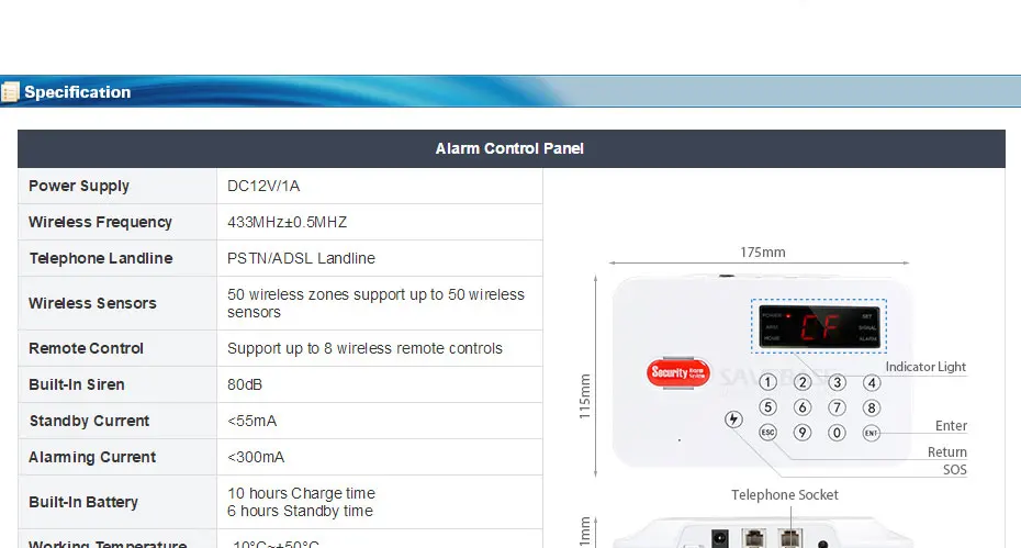 Homsecur беспроводный стационарный/PSTN домашний дом сигнализация+ PIR+ 5* датчик двери для пожилых