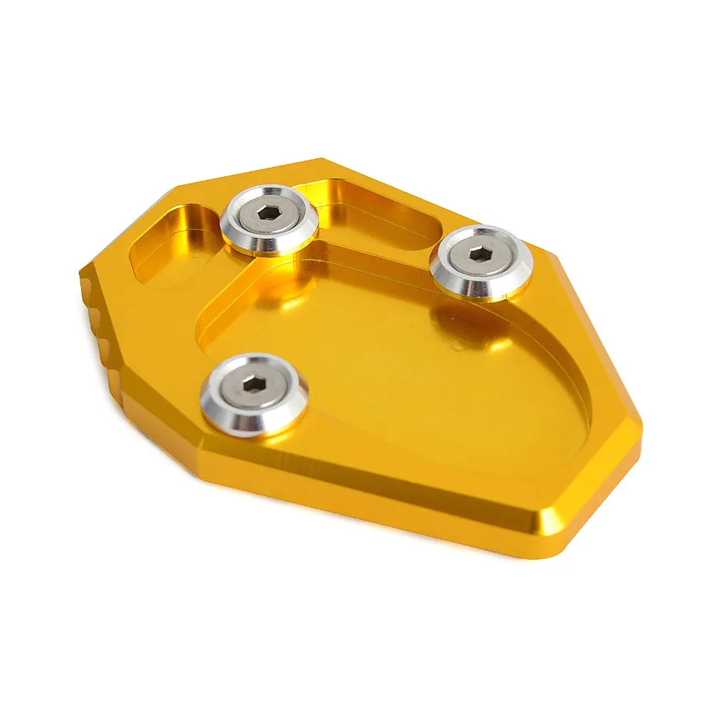 Выдвижная алюминиевая подставка для мотоцикла увеличивающая боковая пластина