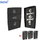 OkeyTech Замена кнопочного ключа автомобиля 3 кнопки для Volkswagen Golf 7 4 5 mk4 6 для Skoda Octavia складной откидной Чехол для ключа