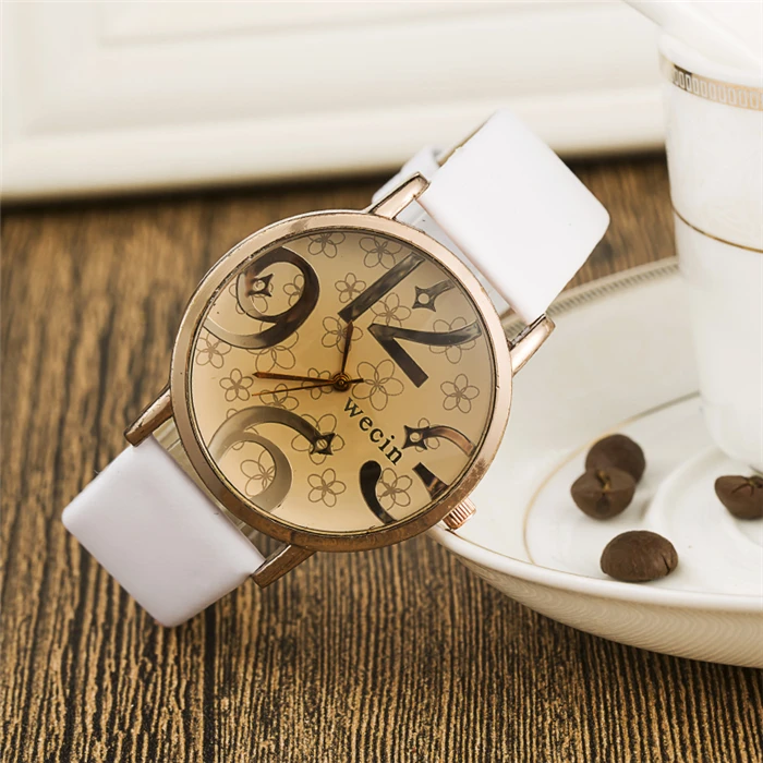 Часы наручные унисекс модные брендовые кварцевые с большим количеством цифр для