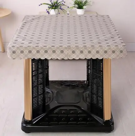 

PU leather table cloth mahjong table cover printed tablecloth coffee table mat rectangular