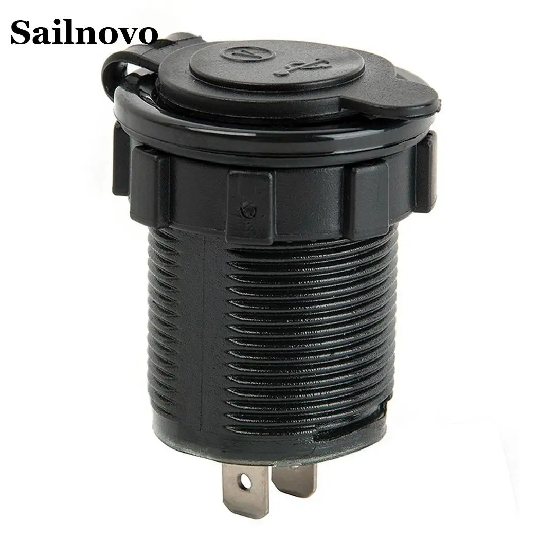 Автомобильное зарядное устройство WOOKRAYS 5V 3.1A с двумя usb портами круглое