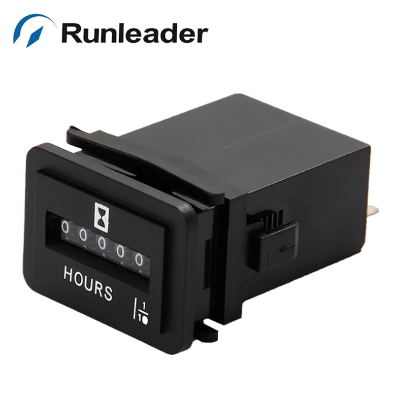 Runleader AC110-230V HM001 механический счетчик часов накопить Таймер Счетчик генератор для