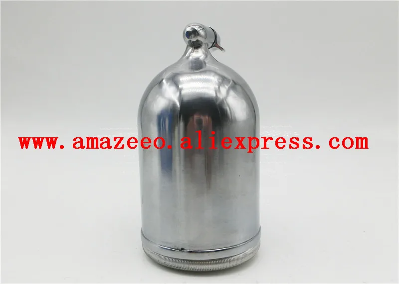 Metal Paint Tank Пластиковый/металлический контейнер для краски краскопульт 400 мл для W101 hvlp ручка Ручной пистолет-распылитель W-101 Краскораспылитель - Цвет: Metal Paint Tank