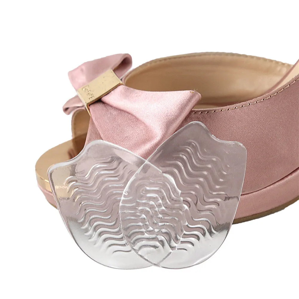 Прозрачные стельки для обуви утолщенные амортизирующие облегчающие боль на