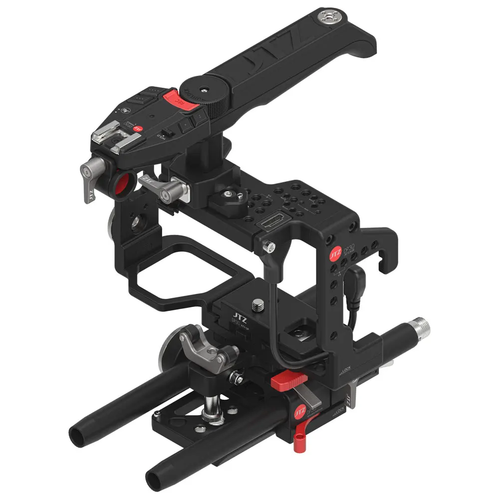 JTZ DP30 камера клетка опорная пластина Rig+ цифровой электронный контроль ручка для SONY A7 и A7II A7R A7S