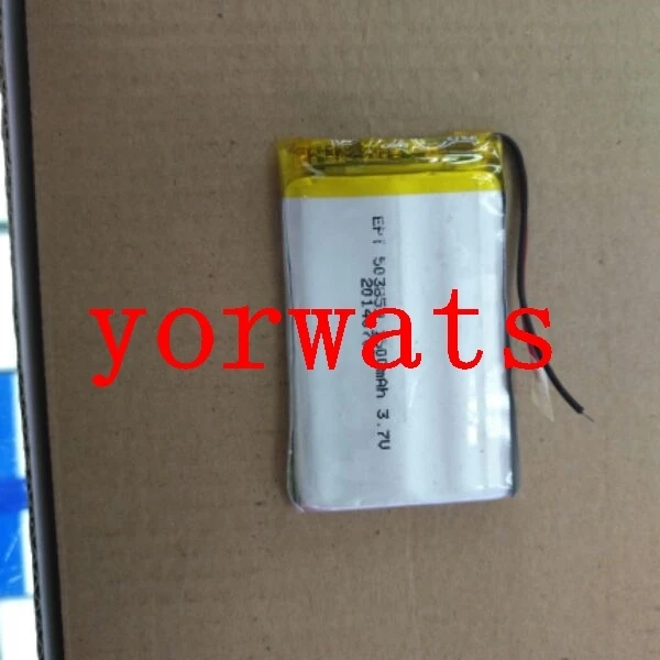 Новый горячий литий ионный аккумулятор 3 7 V полимерный 503859 1500 mah Прямая
