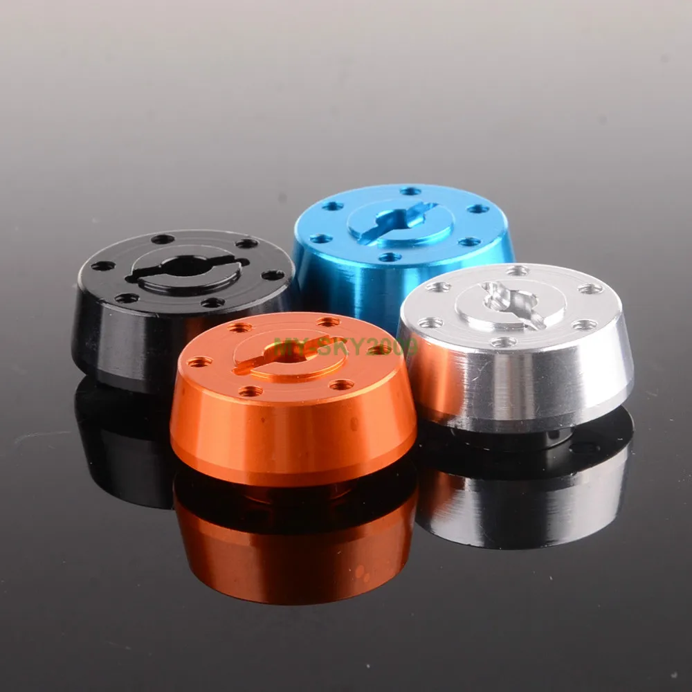 2 шт. алюминиевые &quotпередние колеса HEX 14 мм для 1:10 радиоуправляемая модель axial YETI