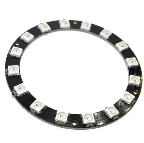 16 бит WS2812 5050 RGB светодиодный умный полноцветный привод кольцо макетная плата
