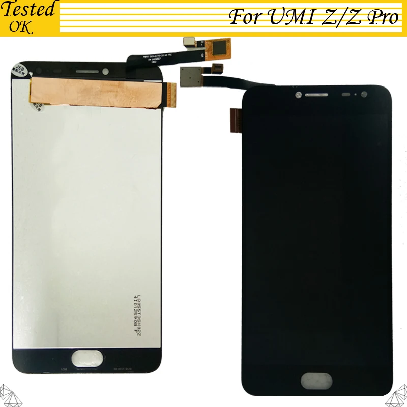 ЖК-дисплей 5 дюйма 100% Протестировано подходит для UMI Umidigi Z Pro внешняя деталь