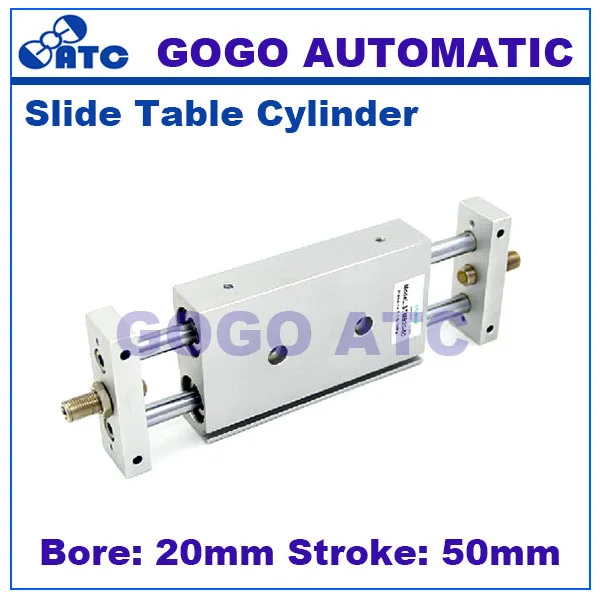Высокое качество двухосный шток сжатого воздуха поршневой цилиндр STMB20 50 20 мм
