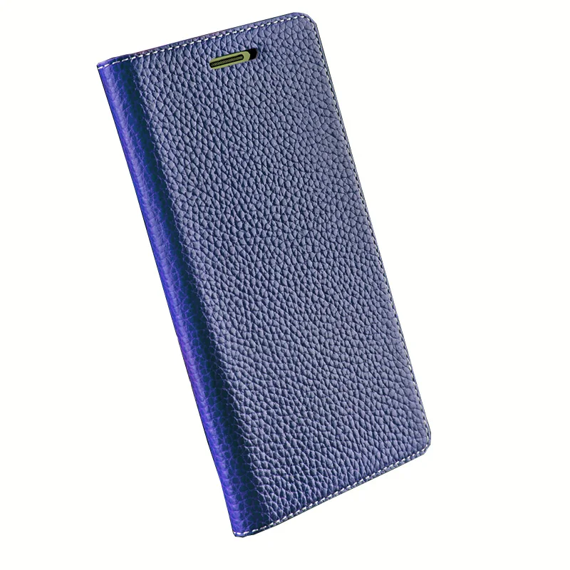 Ручной работы Флип Подлинная Кожаный чехол для huawei Nova4 Nova3e NOVA3 Nova3i Nova2 плюс Nova2s Nova Plus Nexus6P - Цвет: Blue