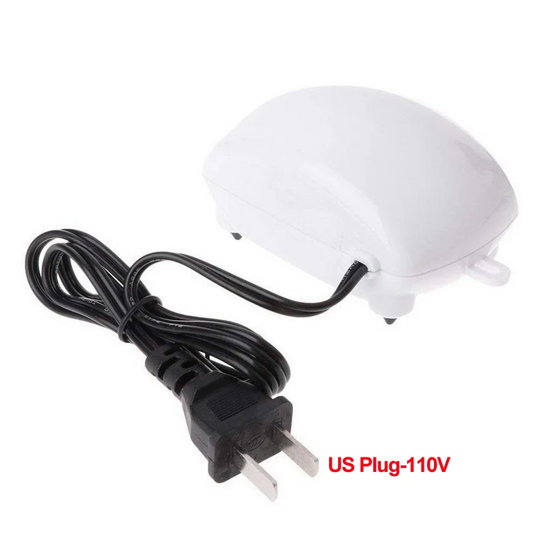 Фото 2.5W EU/US Plug 1.8L/Min Fish Tank Oxygen Increasing High Performance Noiseless Small Ultra Silent Air Pump 110V Дом и сад 2.5W EU/US Plug 1.8L/Min Fish Tank Oxygen Increasing High Performance Noiseless Small Ultra Silent Air Pump 110V Дом и сад