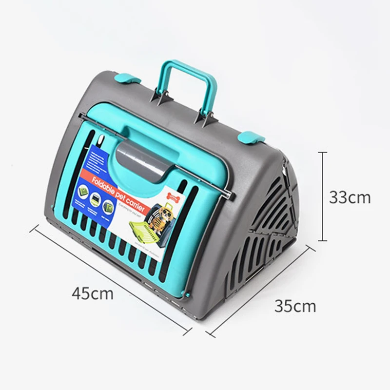 Petshy Air самолет собака кошка переносная коробка дышащий портативный складной Открытый путешествия автомобиль котенок щенок маленькая собака переносная сумка клетка