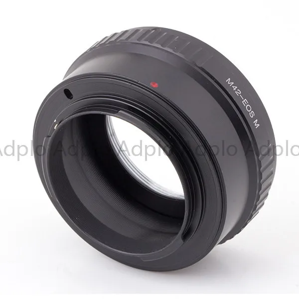 Адаптер для крепления Pixco для M42 винтовой линзы для Canon EOS M беззеркальная камера M3 M2 M+ крышка для горячего башмака(черный