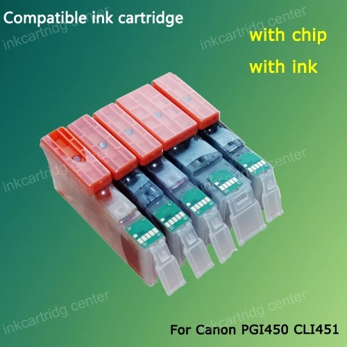 CISSPLAZA 15 x совместимые чернильные картриджи PGI450 CLI451 для Canon IP7240 MG5440 MG5540 MG6440 MG6640 MG5640