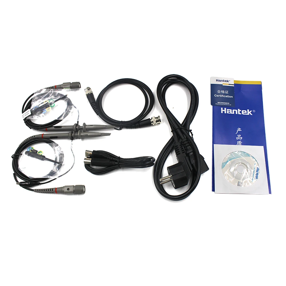 Цифровой мультиметр Hantek DSO4202C USB осциллограф 200 МГц 2 канала ЖК дисплей Ручной