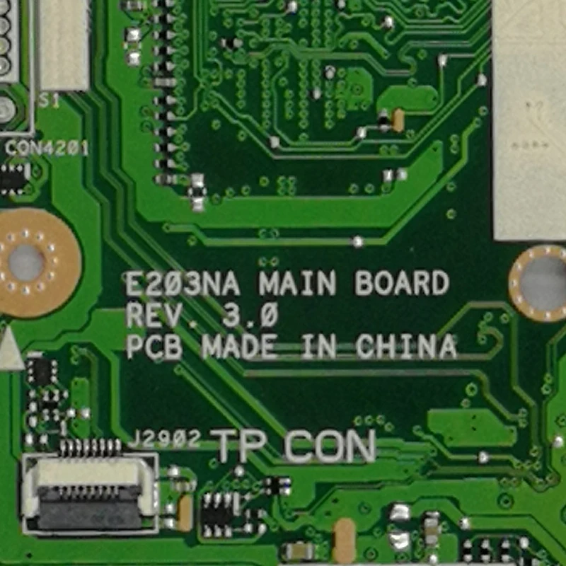 С 4G RAM + 128G HDD E203NA материнская плата для For Asus E203N Notebook notebook плата|Материнские платы| |