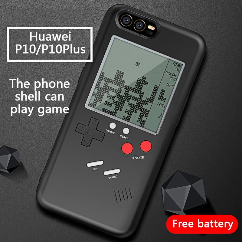 Чехлы для телефонов AOUK Retro GB Gameboy Tetris Huawei P10/P10Plus мягкий чехол из ТПУ игровой