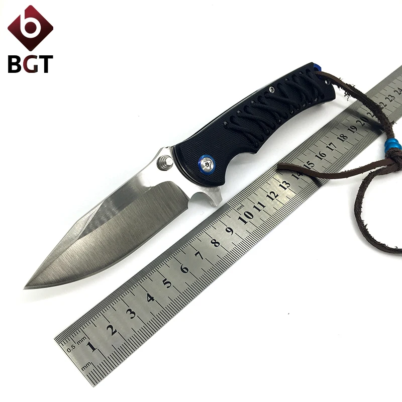 Тактический складной охотничий нож BGT карманный клинок 9CR18 с лезвием из стали и